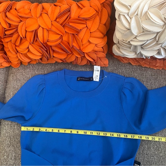 ❣️🆕New York & Company French Blue Sweater Dress❣️ - Picture 8 of 9